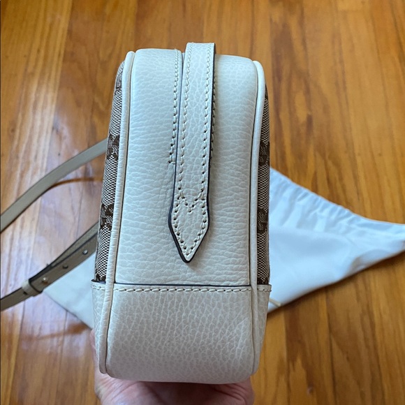 New Gucci Bree Disco Crossbody Bag GG Canvas - Picture 7 of 12